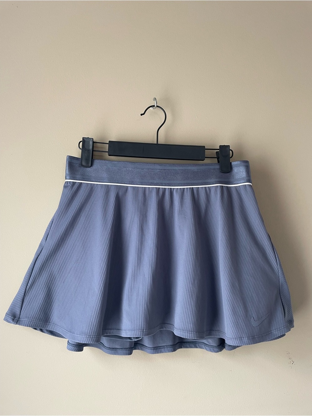 Nike Lavender Blue Circle Skirt with White Trim